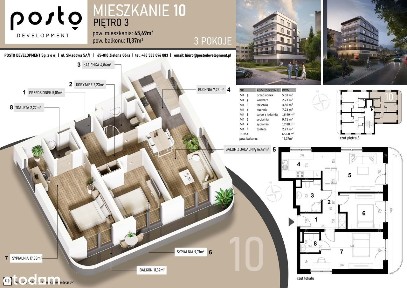 Osadnicza 23 | mieszkanie 3-pok. | M1 z ogródkiem