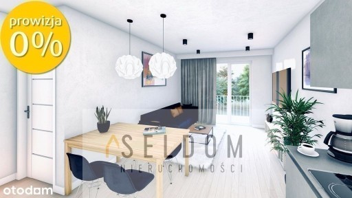 Czteropokojowe mieszkanie z ogródkiem