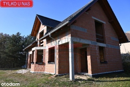 Dylaki, nowy dom stan surowy, piękna okolica