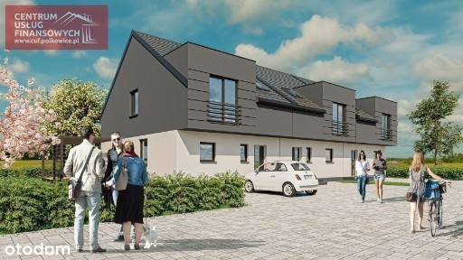 Dom w zabudowie trójniaczej działka 3,9 ara