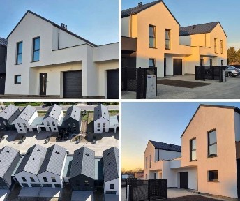 Nowoczesny energooszczędny dom 138 m² z garażem i miejscem postojowym