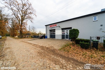 Mechowo- dom - warsztat - działka.