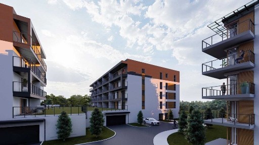 Ostoja Park - 2 pokoje, 40,45 m2, balkon 10 m2