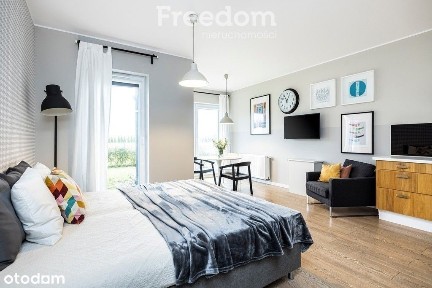 Kawalerka z ogródkiem przy polu golfowym