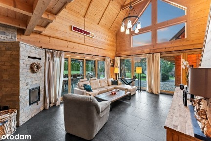 Luksusowa posiadłość z basenem pod Nowym Sączem