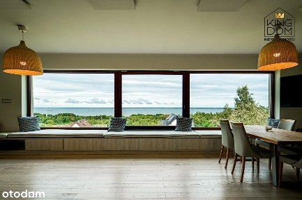 Dom w Suchaczu z widokiem na Zalew Wiślany