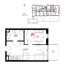 Czyżkówko! 0% prowizji! 1 p. /2 pokoje 34,95m2