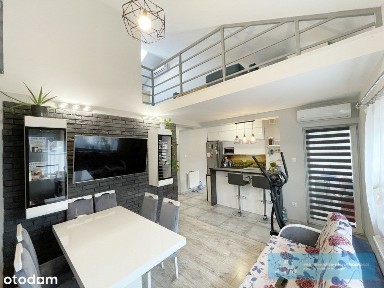 Mieszkanie z 2 balkonami-dwupoziomowe-Niski Czynsz