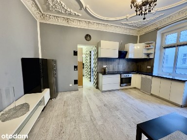 Słoneczne dwu pokojowe mieszkanie z najemcą