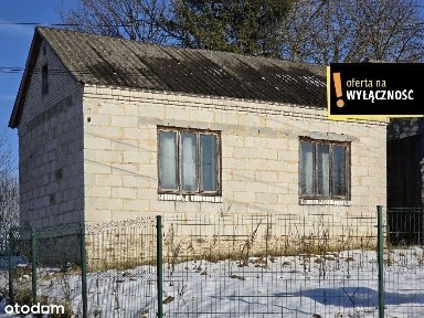 Domek w Drugni z działką 26 arów