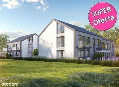 Duże, nowe mieszkanie - 5 pokoi, przy lesie, 87 m2