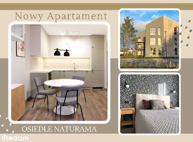 Idealny, nowy, umeblowany apartament.Ogródek, taras, miejsce postojowe