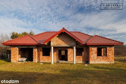 DOM W STANIE SUROWYM Z DUŻĄ DZIAŁKĄ - CZERMNA