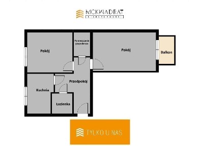 Grajewo Broniewskiego 1 piętro - do remontu