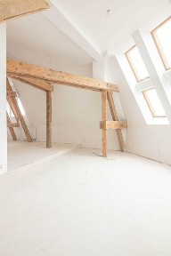 Adaptacja poddasza z antresolą przy Turzynie - 45,22 m2