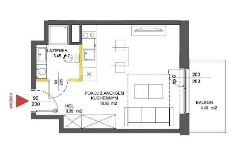25,5 m2 | duży balkon | garaż | 2025 r | Białołęka