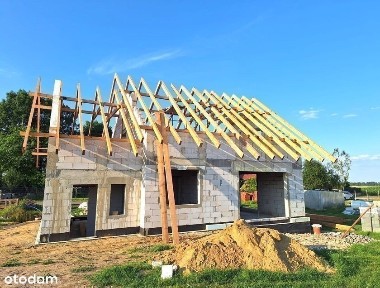 Dom w stanie surowym zamkniętym/Ratajno!