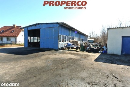 Hala magazynowa 430 m2 + plac 3500 m2, Prażmów