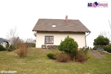Łebno - przestronny dom z ogrodem