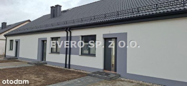 Parterowa zabudowa szeregowa w Kiełczowie