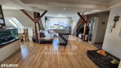 Przestronne mieszkanie z sauną