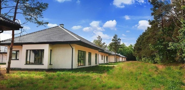 Domy wolnostojące przy lesie - Wieniec Kąty, gotowe do wykończenia