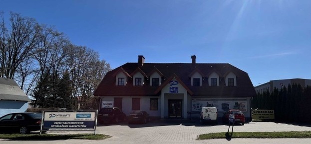 Budynek usługowo handlowy gastro hotel centrum Węgorzewo Mazury