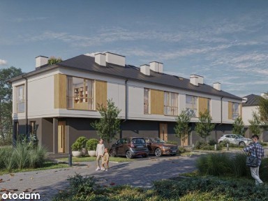 Segment środkowy, garaż, 4 pokoje, ogródek.