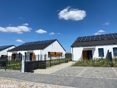 Nowoczesny bliźniak parterowy 89 m² z fotowoltaiką i magazynem energii