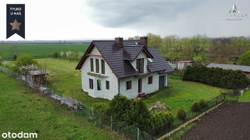 Dom w stanie deweloperskim na dużej działce