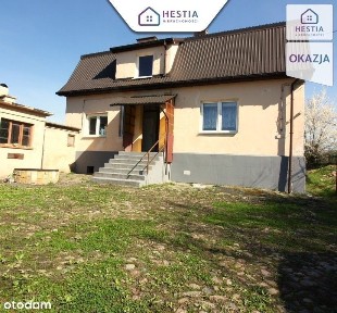 Solidny dom na dużej działce z budynkiem gosp.