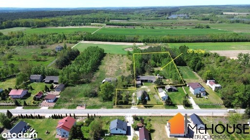 BrzozÓwka- 3 pokoje, własny Las, Przestrzennie