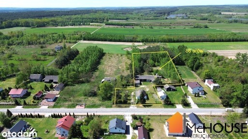 BrzozÓwka- 3 pokoje, własny Las, Nowa Cena