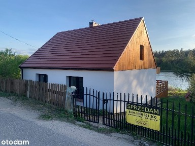 Klonowo. Dom nad jeziorem. Piękny widok