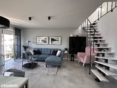 Apartament II poziomowy, 4 pokoje, balkon oś. Piek