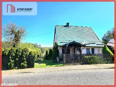 Dom całoroczny z tarasem w Borach Tucholskich