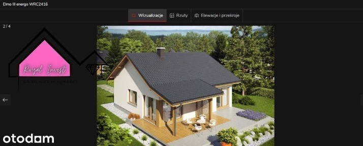 Dom parterowy Elmo Iii energooszczędny