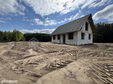 Szteklin gm. Lubichowo - dom w stanie surowym otwartym