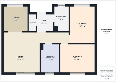 3 pokojowy dom z tarasem czeka na nowych właścicieli