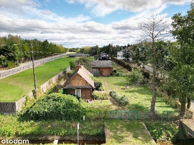 Dom drewniany + działka 18ar, Trześń gm. Mielec