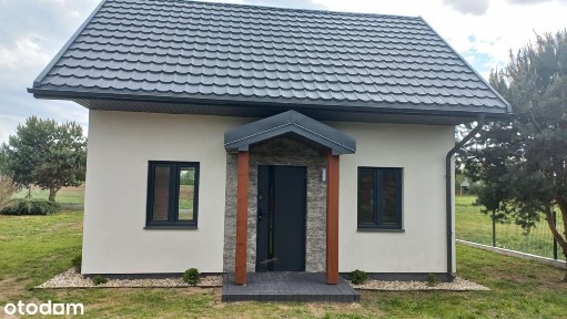 Nowoczesny dom 60 m² z widokiem na las i jezioro