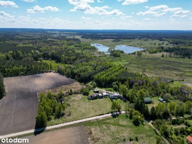 dom bliźniak z działką 9100 m2 i las 3,48 ha