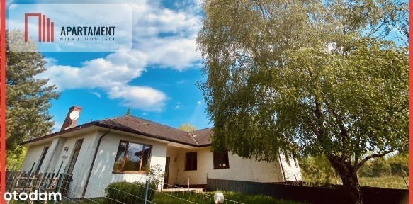 Dom w otoczeniu lasu z dużą działką