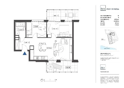 Port Ostróda | mieszkanie 61