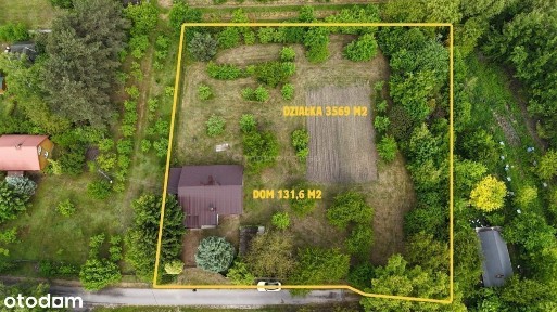 Dom z potencjałem wśród natury - Henryków, 3569 m² działki