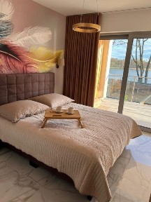Mieszkanie apartament 55m2 nad jeziorem Kisajno w Giżycku na Mazurach