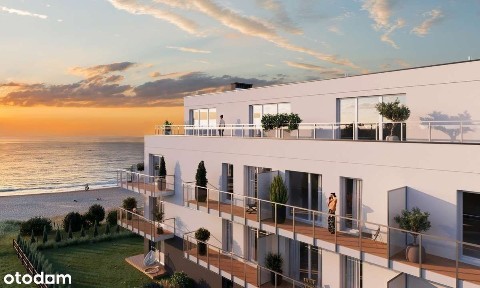 Apartament premium z widokiem na morze 8m od plaży | 2 pokoje | 31m²