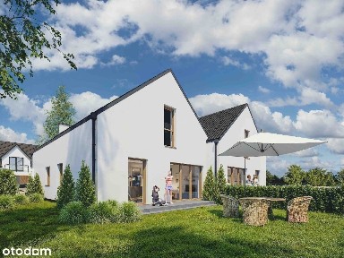 Ostatni wolnostojący dom parterowy/4 pokoje/poddasze 45m2