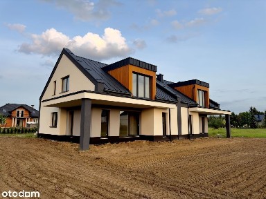 Połowa Przestronnego Bliźniaka|144 m²|Dębe Wielkie|30 min. od Warszawy