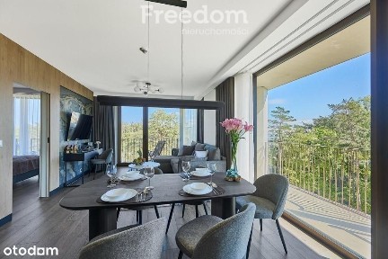 3 pok. piętro 4, duży narożny widokowy taras.